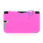 Assecure protective Soft Gel Silicone Cover Case For Nintendo 3DS XL - Pink - 6