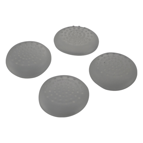 Assecure TPU protective analogue dotted thumb grip stick caps for Microsoft Xbox One - 4 pack Clear - 2