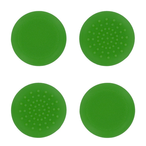 Assecure TPU protective analogue thumb grip stick caps for Microsoft Xbox One - 4 pack green - 1