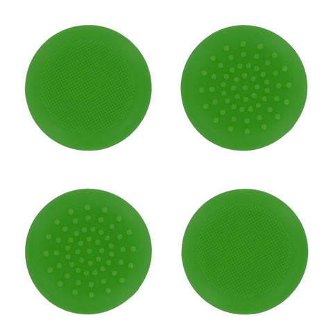 Assecure TPU protective analogue thumb grip stick caps for Microsoft Xbox One - 4 pack green - 2