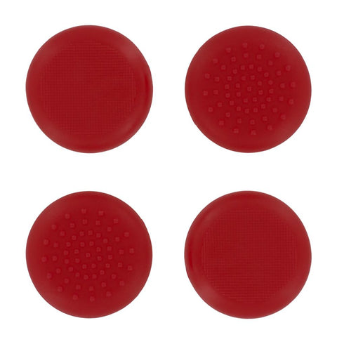 Assecure TPU protective analogue thumb grip stick caps for Microsoft Xbox One - 4 pack red - 2