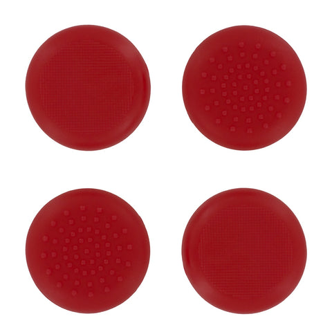 Assecure TPU protective analogue thumb grip stick caps for Microsoft Xbox One - 4 pack red - 1