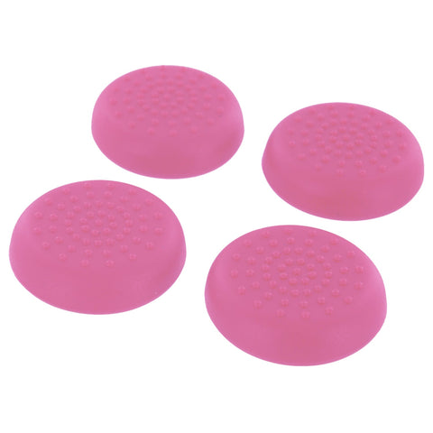 Assecure TPU protective analogue thumb grip stick caps for Sony PS4 controllers [Playstation 4] - 4 pk - pink - 2