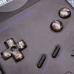 Hand cast resin buttons for Nintendo Game Boy Original DMG-01 (Game Boy Classic) - Skulls | Lab Fifteen Co