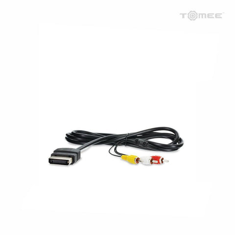 AV cable for Microsoft Xbox console audio video composite TV hookup lead | Tomee - 2