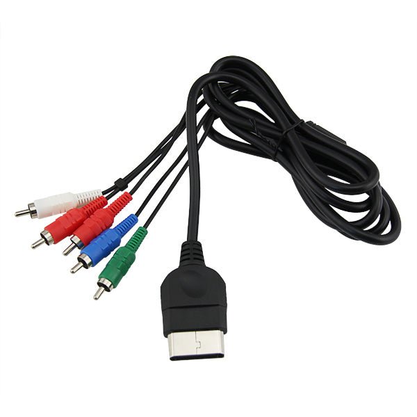 AV cable for Microsoft Xbox Original Component lead DVD compatible replacement | ZedLabz - 1