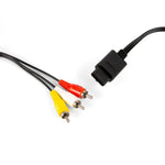 AV composite cable for Nintendo Snes, GameCube & N64 RCA audio video lead 1.8m (6ft) | XYAB - 2