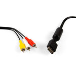 AV composite cable for Sony PS1, PS2 & PS3, PlayStation RCA audio video lead 1.8m (6ft) | XYAB - 2