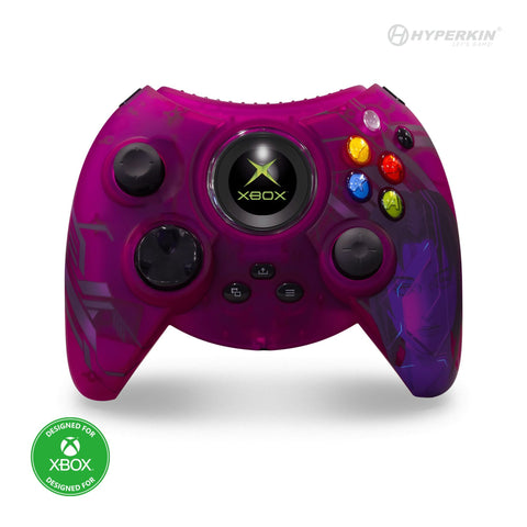 Duke styled Premium wired controller for Xbox Series X/ Xbox Series S/ Xbox One/ Windows 10 PC - Halo combat evolved Cortana purple | Hyperkin