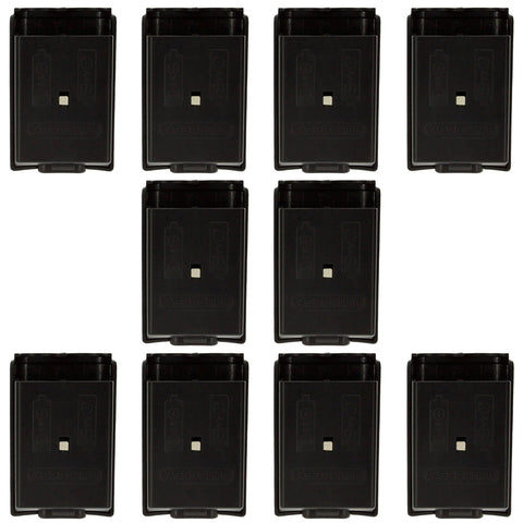 Battery cover for Xbox 360 controller holder case - 10 pack Black | ZedLabz - 1