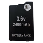 Battery for Sony PSP 2000 Slim 3000 PSP - S360 3.6V 2400mAh replacement | ZedLabz - 1