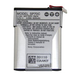 Battery for Sony PSP E1000 3.7V 925mAh SP70C replacement | ZedLabz - 1