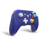 BattlerGC Pro wireless controller for Nintendo GameCube, Wii, Switch & PC, with bluetooth / 2.4G - Purple | Retro Fighters - 2