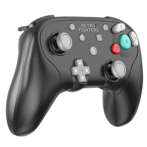 BattlerGC wireless controller for Nintendo GameCube, Wii, Switch & PC 2.4G - Black | Retro Fighters - 2