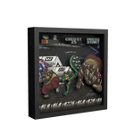 Battletoads: Big bad boot video game (1994) shadow box art officially licensed 9x9 inch (23x23cm) | Pixel Frames - 3