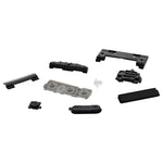 Bracket & button set for Nintendo Switch internal plastic replacement - Black | ZedLabz - 3