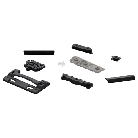 Bracket & button set for Nintendo Switch internal plastic replacement - Black | ZedLabz - 1