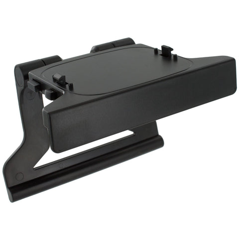 Bracket for Xbox 360 Kinect sensor universal TV clip mount stand holder - Black | ZedLabz - 1