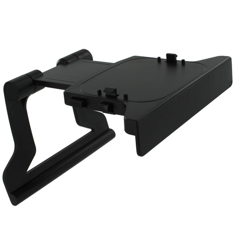 Bracket for Xbox 360 Kinect sensor universal TV clip mount stand holder - Black | ZedLabz - 2