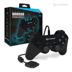 Brave knight premium wired controller for Sony PS2 PlayStation 2 - Black | Hyperkin - 1