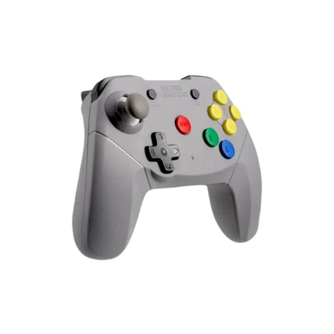 Brawler wireless 2.4G controller gamepad for Nintendo 64 [N64] - Grey | Retro Fighters - 2