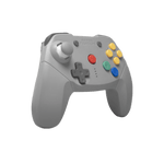 Brawler64 bluetooth wireless controller gamepad NSO edition for Nintendo Switch, Switch Online & PC - Grey | Retro Fighters - 2