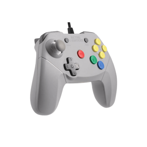 Brawler64 V2 wired Controller gamepad for Nintendo 64 [N64] - Grey | Retro Fighters - 2