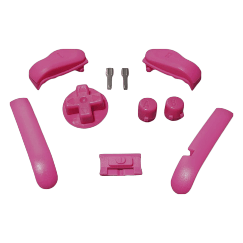 Button set for Nintendo Game Boy Advance handheld console complete set - Pink | Funnyplaying - 1