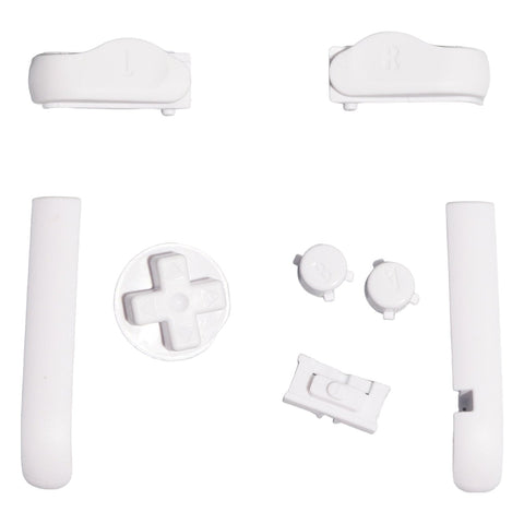 Button set for Nintendo Game Boy Advance handheld console complete set - White | Funnyplaying - 1