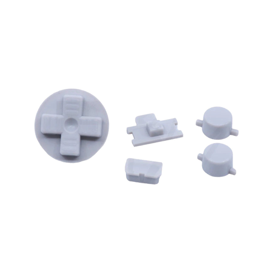 Button set for Nintendo Game Boy DMG - 01 original console - Game Boy Light Grey | Retro Modding - 1