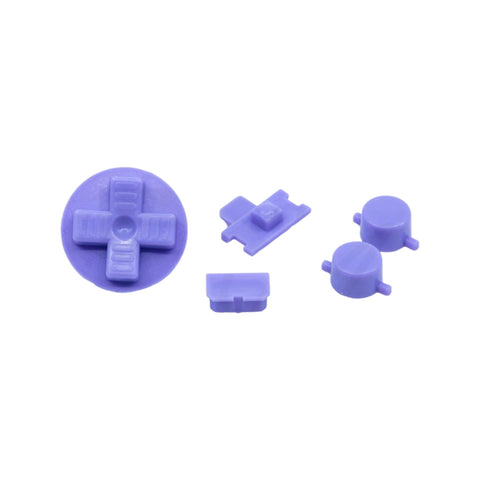 Button set for Nintendo Game Boy DMG - 01 original console - Super Nintendo Lilac | Retro Modding - 1