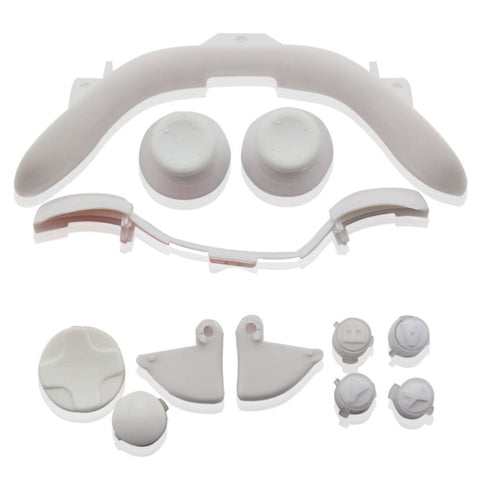 Button set for Xbox 360 Controller Microsoft full replacement - white | ZedLabz - 1