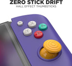 Nitro Deck for Nintendo Switch & Switch OLED with Carry Case - Professional Handheld Deck with Zero Stick Drift - Limited edition purple | CRKD