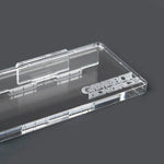 Cartridge display stand for Nintendo Game Boy Advance arylic - Frosted Clear | Rose Colored Gaming - ZedLabz800817