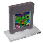 Cartridge display stand for Nintendo Game Boy DMG cart acrylic - Crystal Clear | Rose Colored Gaming - ZedLabz800809