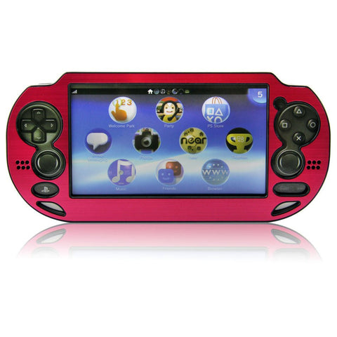 Case for Sony PS Vita 1000 console aluminium effect cover protective | ZedLabz - 2