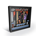 Castlevania Grim Reaper video game (1986) shadow box art officially licensed 9x9 inch (23x23cm) | Pixel Frames - 2