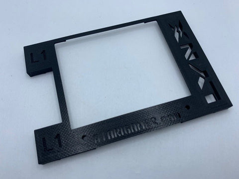 Centering alignment bracket for BennVenn Atari Lynx model 1 IPS screen kit 3D printed - Black | Atari Gamer - 1