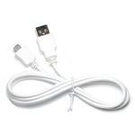 Charger cable for Kindle, Kindle Touch, Kindle Fire & Keyboard sync cable lead replacement - White REFURB | ZedLabz - 3