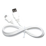 Charger cable for Kindle, Kindle Touch, Kindle Fire & Keyboard sync cable lead replacement - White REFURB | ZedLabz - 2