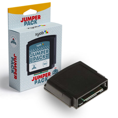 Jumper Pack (Pak) for N64 Nintendo 64 - Black  | XYAB