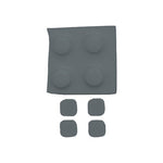 Compatible replacement Screw cover & feet set for Nintendo New 3DS XL & New 3DS compatible rubber caps | ZedLabz - 7