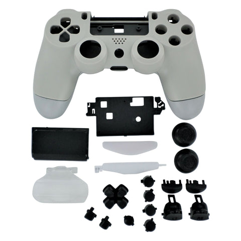 Complete housing shell for PS4 Slim Pro controller ZCT2 JDM - 040 replacement - Grey | ZedLabz - 1