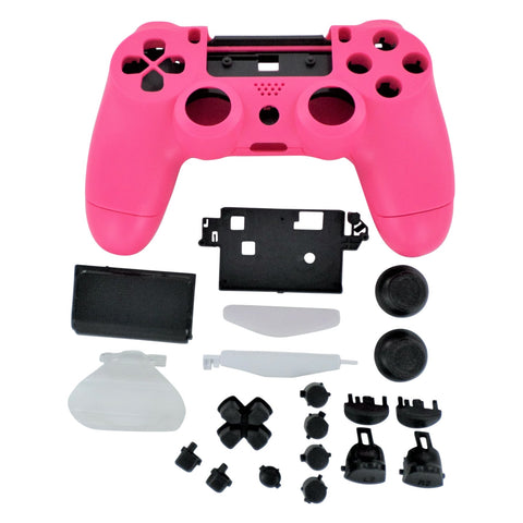 Complete housing shell for PS4 Slim Pro controller ZCT2 JDM - 040 replacement - Pink | ZedLabz - 1