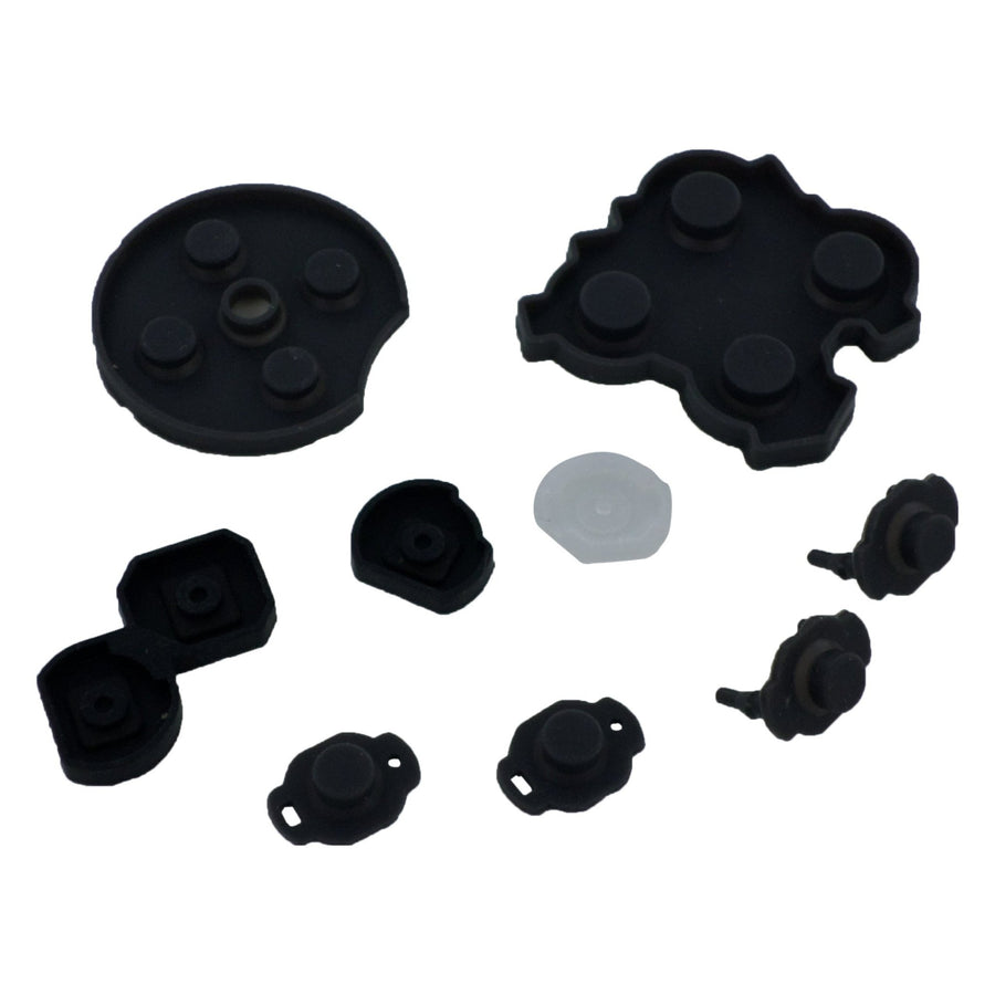 Conductive contacts for Nintendo Switch Pro controller silicone rubber pad button kit - black | ZedLabz - 1