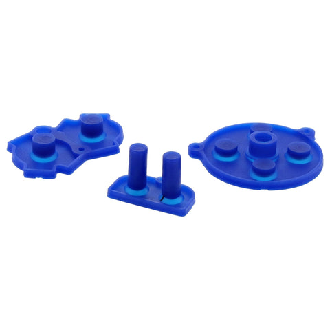 Conductive Silicone Button Contacts For Nintendo Game Boy Advance - Blue | ZedLabz - 2