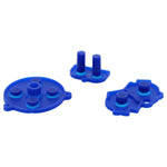 Conductive Silicone Button Contacts For Nintendo Game Boy Advance - Blue | ZedLabz - 1