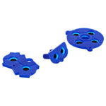 Conductive Silicone Button Contacts For Nintendo Game Boy Advance - Blue | ZedLabz - 4