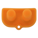 Conductive Silicone Button Contacts For Nintendo Game Boy Advance - Light Orange | ZedLabz - 8