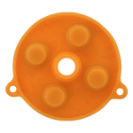 Conductive Silicone Button Contacts For Nintendo Game Boy Advance - Light Orange | ZedLabz - 7